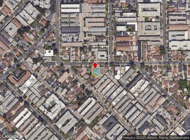  506 W Plymouth St, Inglewood, CA Parcel Map