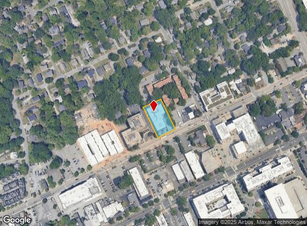  308 W Rosemary St, Chapel Hill, NC Parcel Map