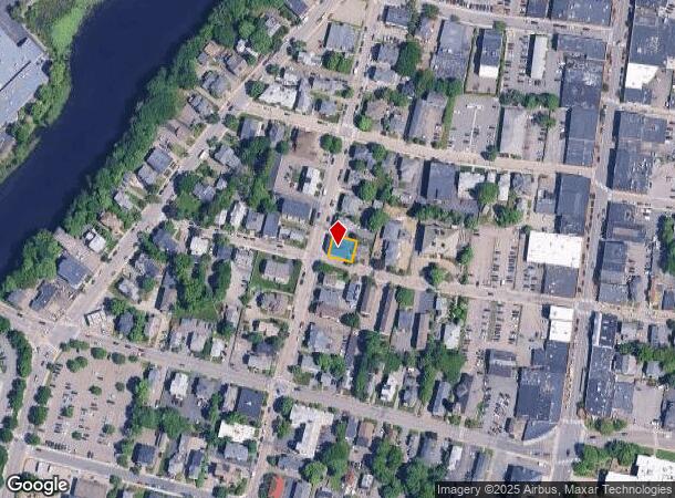  62 Adams St, Waltham, MA Parcel Map