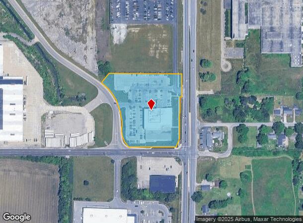 3125 S Scatterfield Rd, Anderson, IN Parcel Map