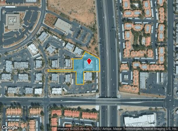  6960 Smoke Ranch Rd, Las Vegas, NV Parcel Map