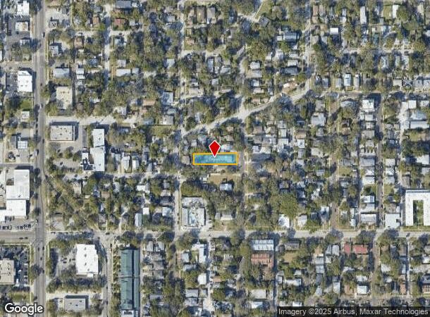  1010 Crescent Lake Dr N, Saint Petersburg, FL Parcel Map