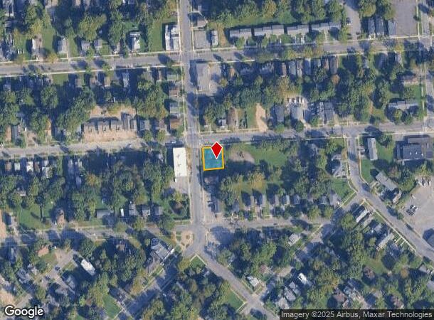  701 Oswego St, Syracuse, NY Parcel Map