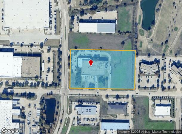 2100 Redbud Blvd, Mckinney, TX Parcel Map
