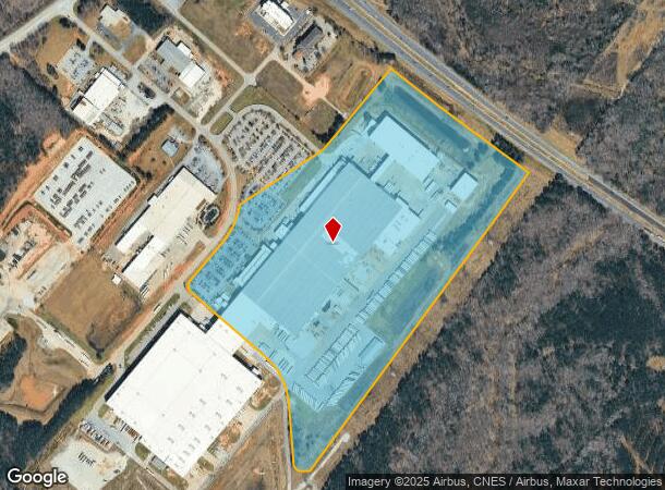 284 Mawsons Way, Newberry, SC Parcel Map