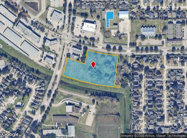  0 S Gessner Dr, Houston, TX Parcel Map