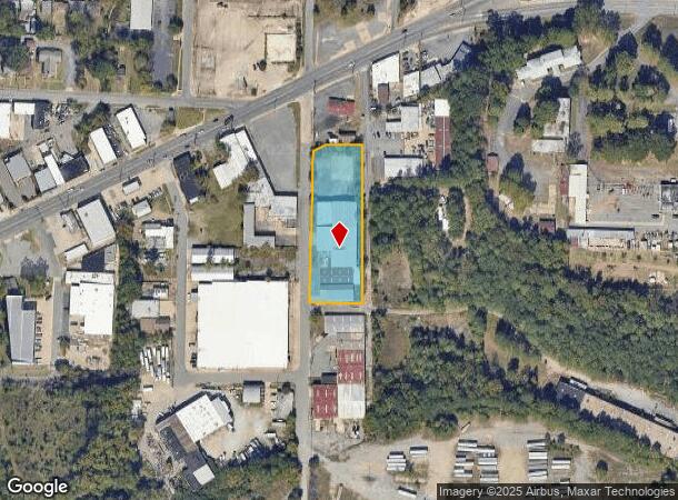  3009 S Elm St, Little Rock, AR Parcel Map