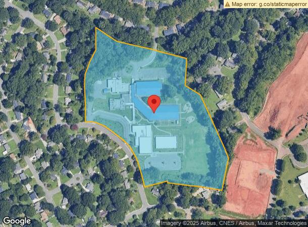  2401 Belfast Dr, Charlotte, NC Parcel Map