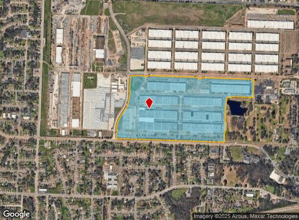  2012 Ball Rd, Memphis, TN Parcel Map