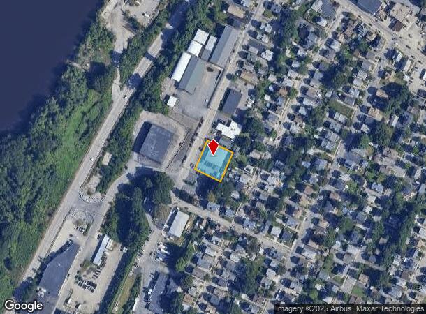 205 N Brow St, East Providence, RI Parcel Map