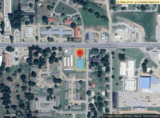  1130 E Main St, Tishomingo, OK Parcel Map