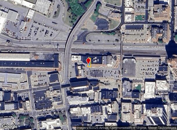  127 Norfolk Ave Sw, Roanoke, VA Parcel Map