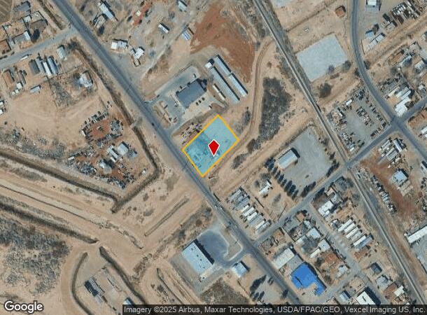505 W Main St, Fabens, TX Parcel Map