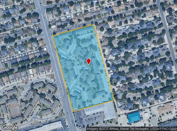 3600 N Midland Dr, Midland, TX Parcel Map