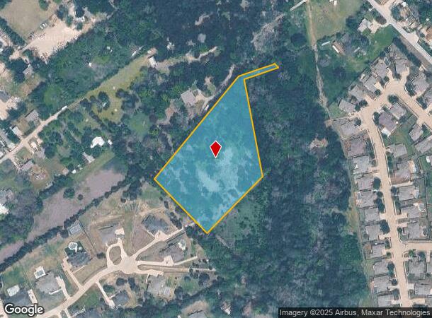 3550 Stonewall Rd, Rowlett, TX Parcel Map