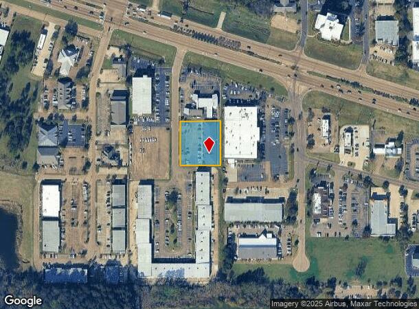 3003 Lakeland Cv, Flowood, MS Parcel Map