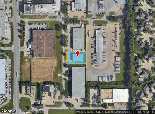  7029 S 107Th St, La Vista, NE Parcel Map