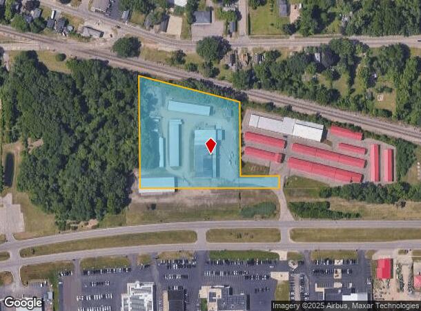  1300 W Dickman Rd, Springfield, MI Parcel Map