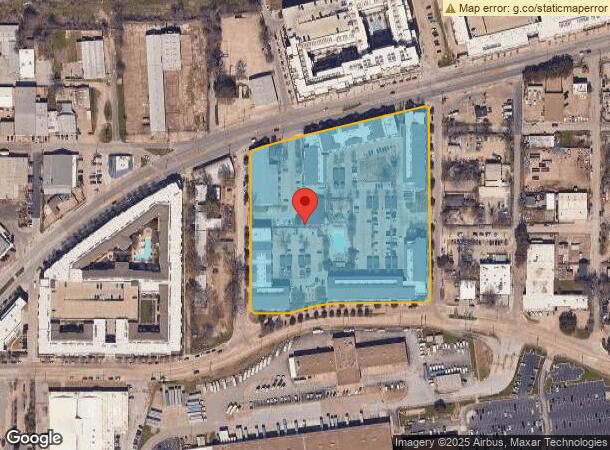  444 W Commerce St, Dallas, TX Parcel Map