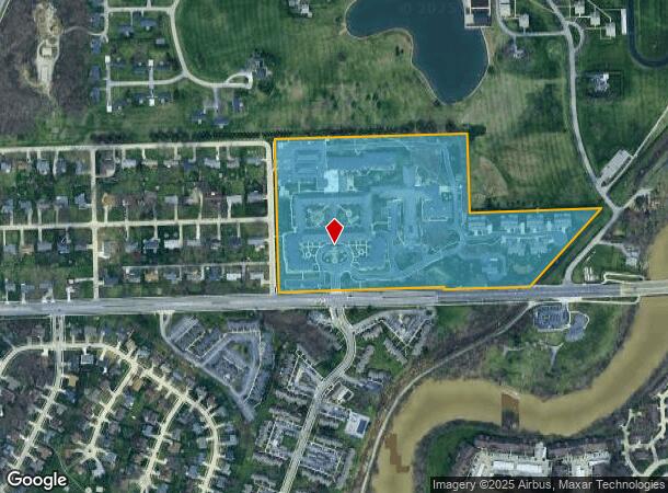 2209 Saint Joe Center Rd, Fort Wayne, IN Parcel Map