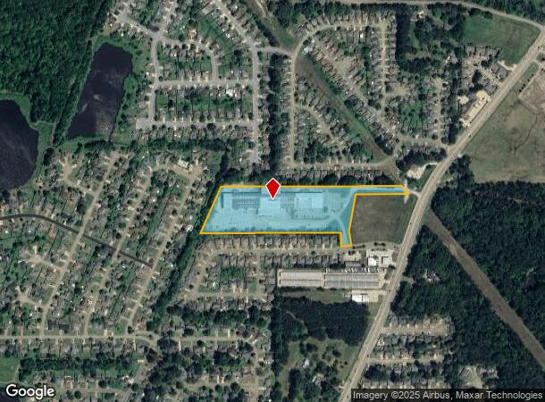  1576 Old Fannin Rd, Flowood, MS Parcel Map