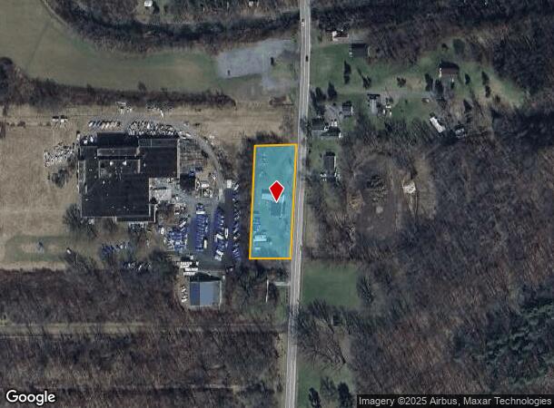 4940 E Lake Rd, Honeoye, NY Parcel Map