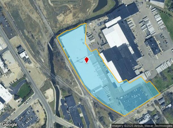 701 Gibson St, Kalamazoo, MI Parcel Map