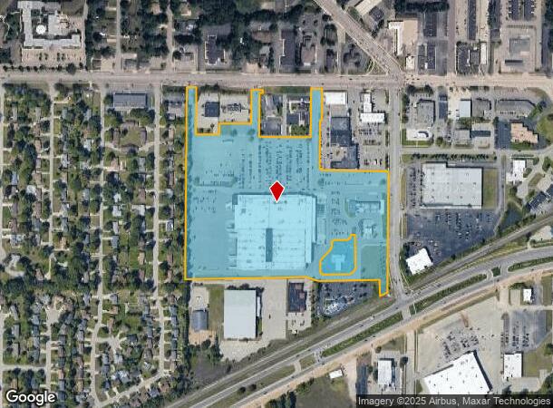 550 Baldwin St, Jenison, MI Parcel Map