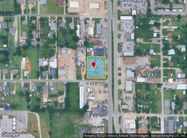  9629 S Shields Blvd, Moore, OK Parcel Map