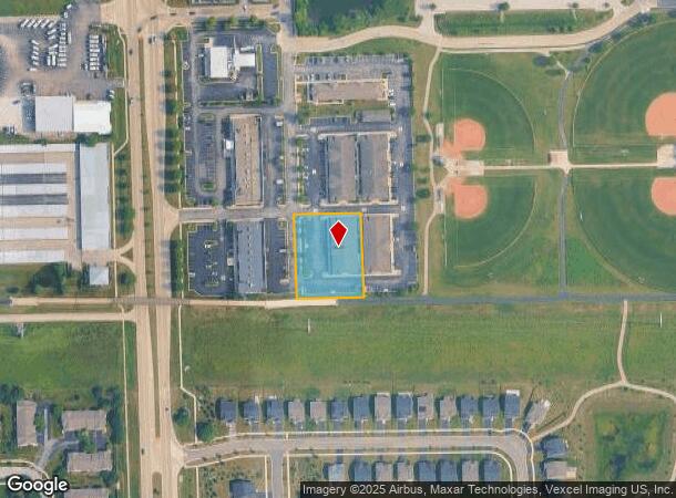 3420 Lacrosse Ln, Naperville, IL Parcel Map