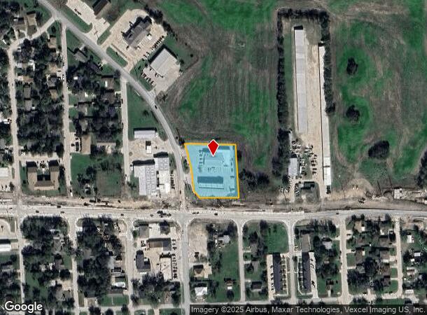 499 W Chapman Dr, Sanger, TX Parcel Map