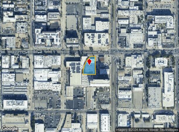  6820-6830 Santa Monica Blvd, Los Angeles, CA Parcel Map