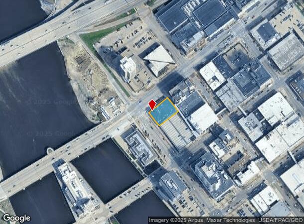  101 1St Ave Se, Cedar Rapids, IA Parcel Map