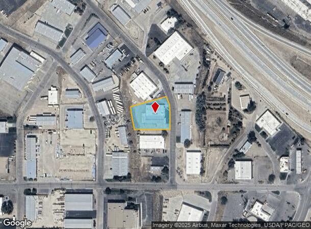  736 N Glenn Rd, Casper, WY Parcel Map