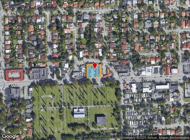  4445 Sw 8Th St, Coral Gables, FL Parcel Map