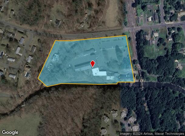  504 Hazard Ave, Enfield, CT Parcel Map