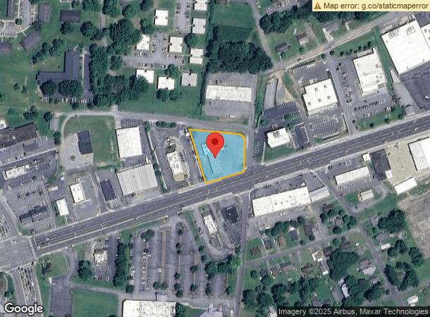  1702 W Market St, Johnson City, TN Parcel Map