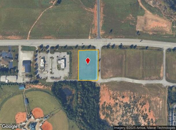 Fob James Dr, Valley, AL Parcel Map