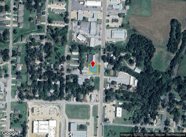 1601 N Center St, Bonham, TX Parcel Map