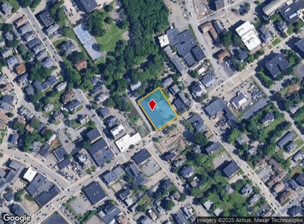  810 Main St, Worcester, MA Parcel Map