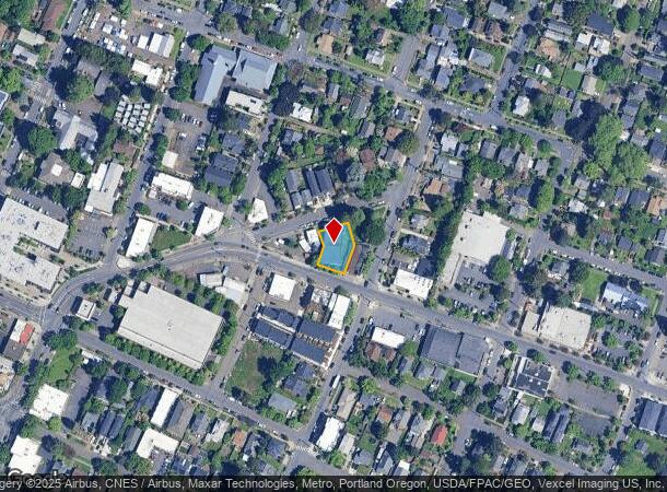  8015 N Lombard St, Portland, OR Parcel Map