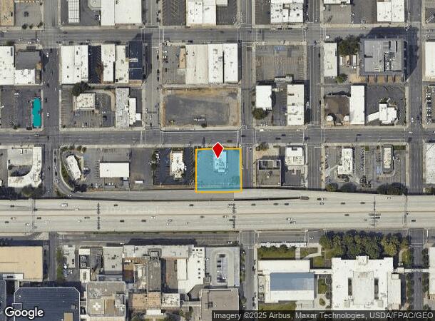  707 W 3Rd Ave, Spokane, WA Parcel Map