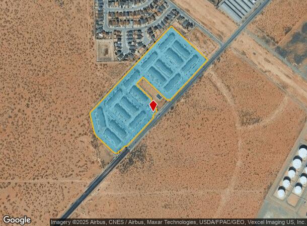  11611 Dyer St, El Paso, TX Parcel Map