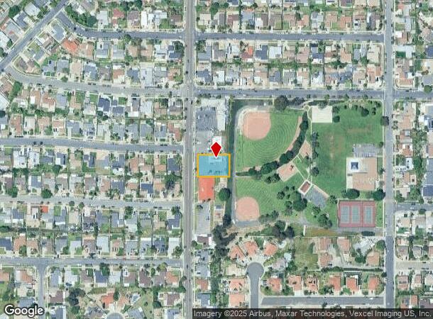 2858 Thunder Dr, Oceanside, CA Parcel Map