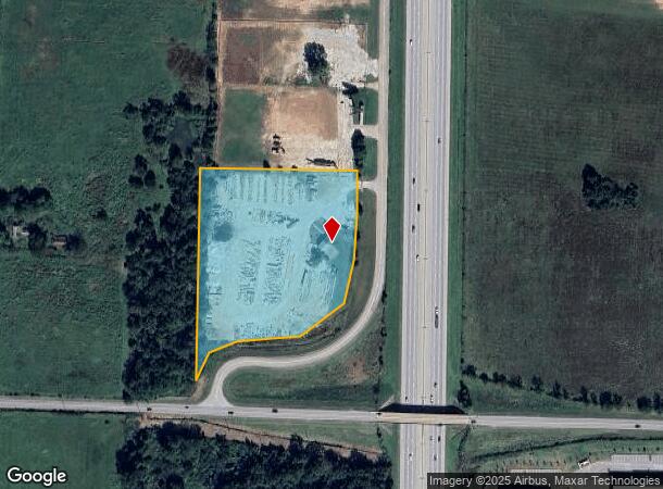 808 Oldridge Pl, Lowell, AR Parcel Map