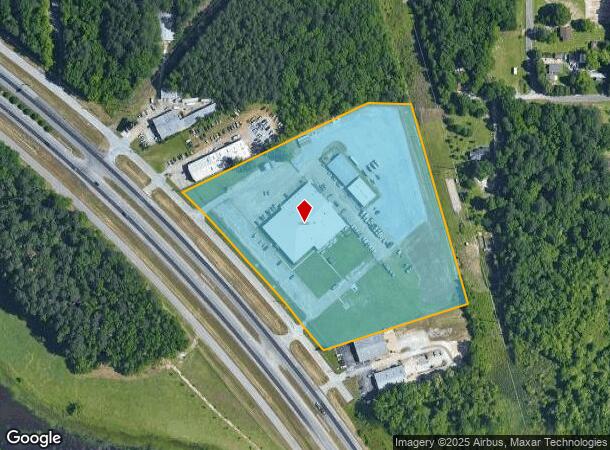 1600 N Eastern Blvd, Montgomery, AL Parcel Map