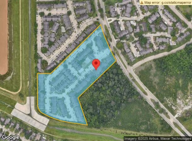  14335 Ella Blvd, Houston, TX Parcel Map