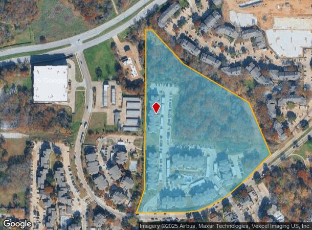3751 Post Oak Blvd, Euless, TX Parcel Map