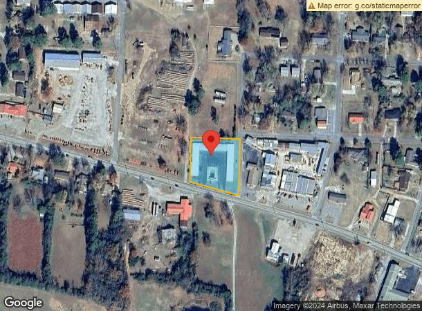  1308 E Main St, Mountain View, AR Parcel Map