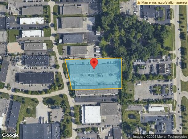  12601 Universal Dr, Taylor, MI Parcel Map